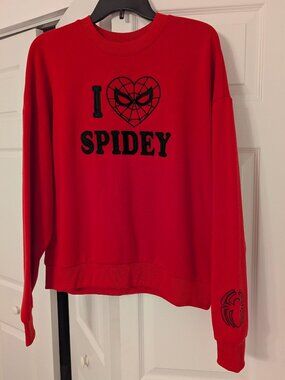 Marvel 'I Love Spidey' Sweatshirt